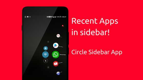 Recent Apps And Quick Setting In Sidebar! | THEMEFOXX