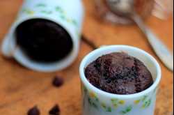 Recipe | 5 minute Chocolate Brownie in a mug