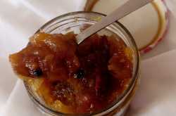 Recipe - Cooked Sweet And Sour Raw Mango & Onion Chutney