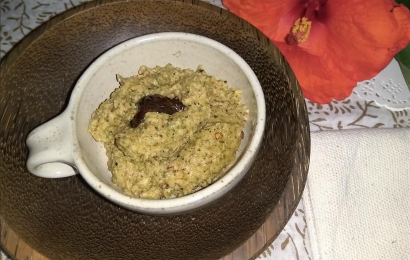 Recipe: Okra (ladies Finger) Top Or Okra Crown Chutney