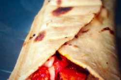 Recipe: Schezwan Chicken Wrap