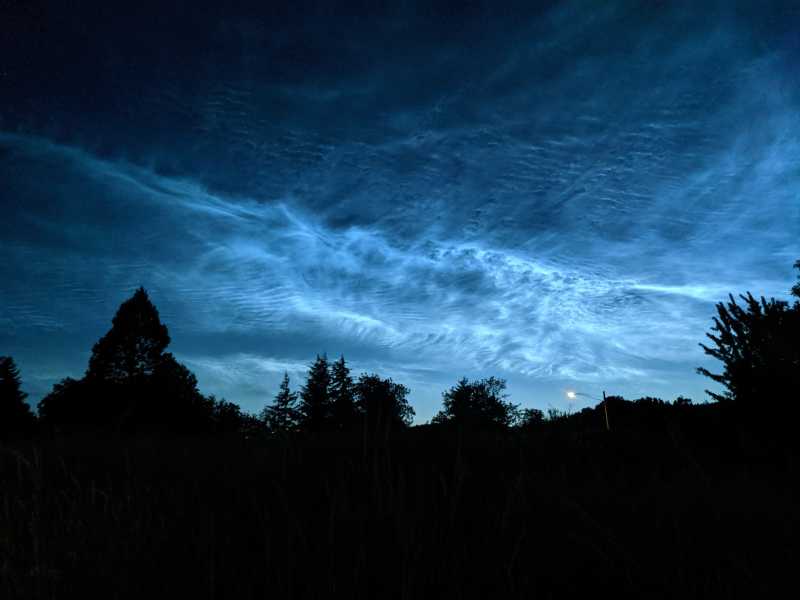 Record-Setting Noctilucent Clouds