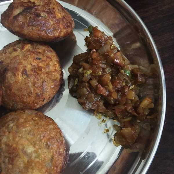 Red Rice Poha Appe