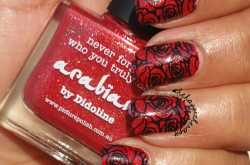 Red Roses for #whencolourscollide 