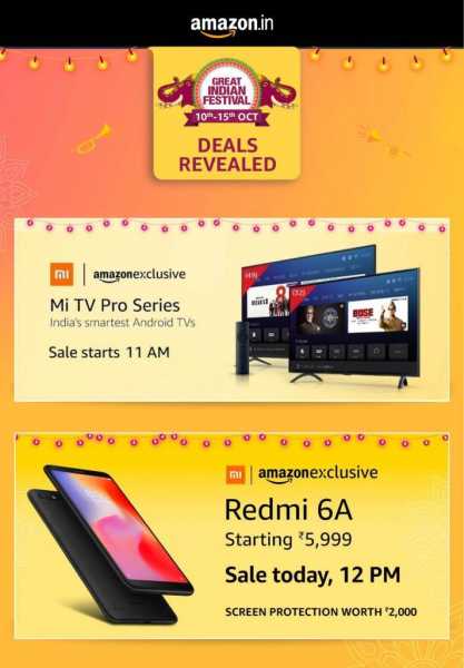 Redmi 6A | Starting â¹5,999 | Free Screen Protection Worth â¹2,000