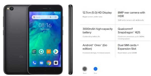 Redmi Go: Budget “Android Go” Smartphone | WealthtechSpeaks