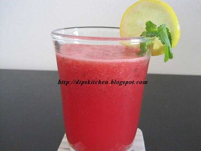 Refreshing Water Melon Smoothie