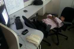 refuge at the office