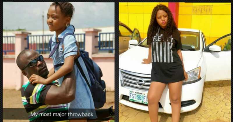 Regina Daniels Throwback Photo With Film Maker, Emma Ehumadu