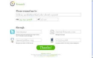 Remindr - Create A Online Reminder
