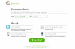 Remindr - Create a Online Reminder