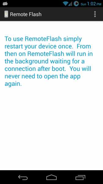 Remotely Flash Files Onto Your Android Via RemoteFlash [App]