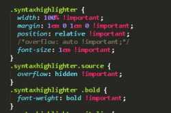 Remove Scrollbars from syntaxhighlighter 