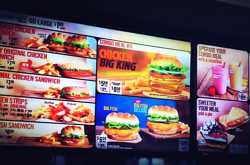 Restaurant Menu Board Ideas, Design Planning Tips: LCD, LED, Neon
