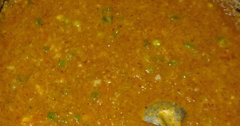 Restaurant Style Pav Bhaji