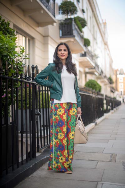 Return Of The Verdict: In Bold And Colourful Floral Palazzos