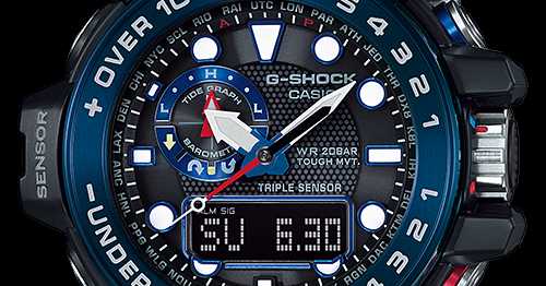 Review Casio G-Shock GWN-1000B-1BDR(G530) Gulf Master Men