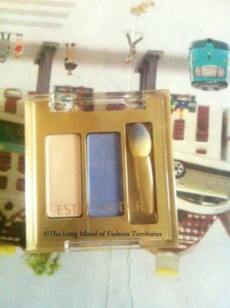 Review: Estee Lauder Pure Color Eyeshadow Duo In Ivory Box & Blue Sphere