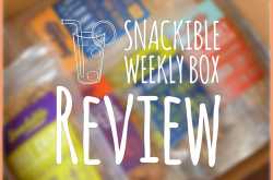Review: Snackible - The Healthy Snacks Subscription Box 