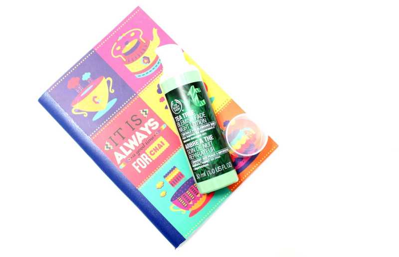 Review | The Body Shop Tea Tree Oil Blemish Fade Night Lotion