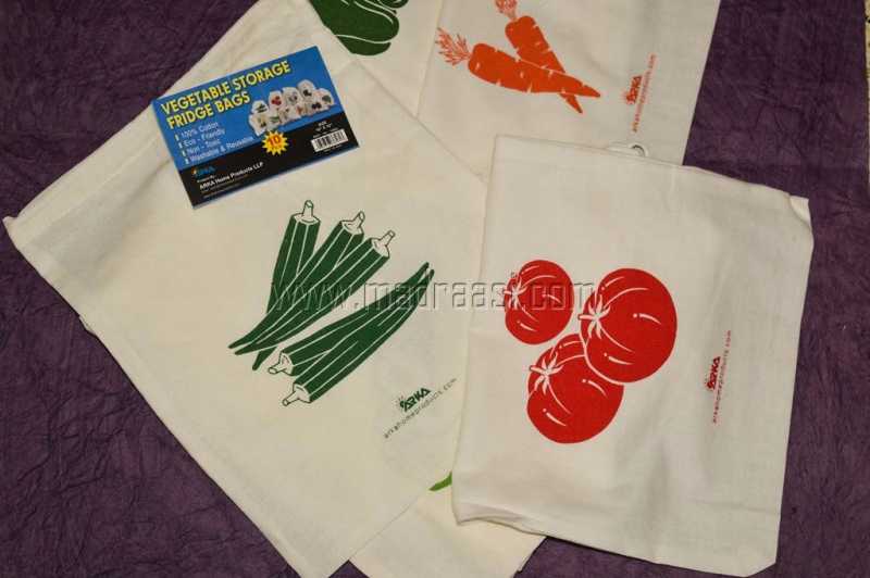 Review - Vegetable Storage Refrigerator Bags - Arka Home Products