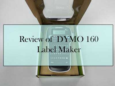 Review Of  DYMO 160 Label Maker