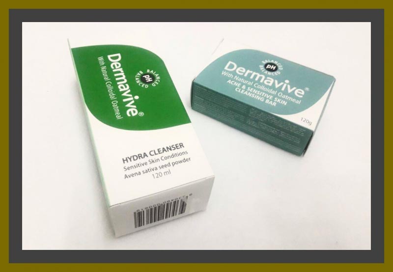 Review Of Dermavive Acne And Sensitive Skin Cleansing Bar & Hydra Cleanser.