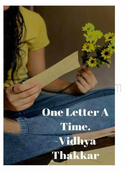 Review Of One Letter A Time · Pari