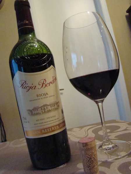 Rioja Bordón Gran Reserva 2001