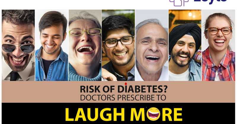 Risk Of Diabetes? Doctors Prescribe To Laugh More