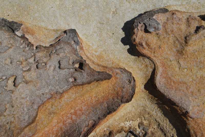 Rock Formation On Laylari River Bed  