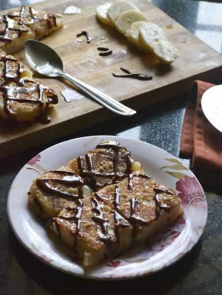 Roti Gulay / Banana Roti / Thai Roti - Thai Banana Roti Recipe