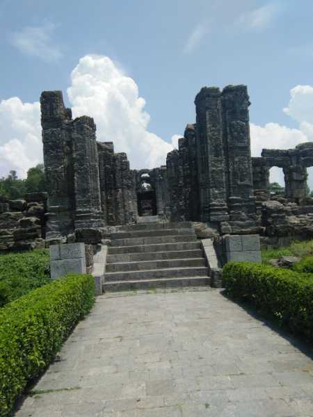 Ruins Of Sun Temple Kashmir