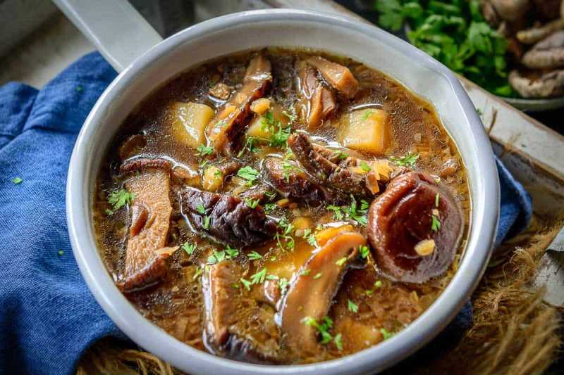 Russian Mushroom Soup