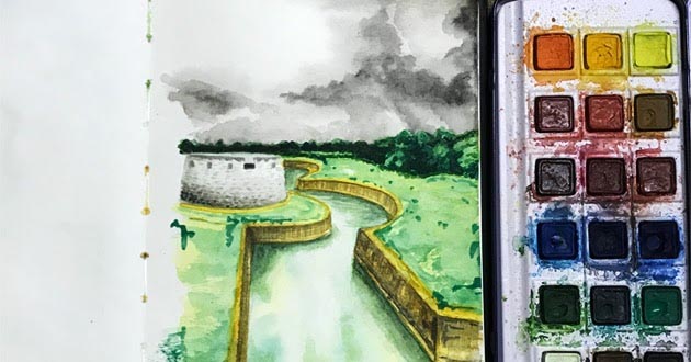 Sketchbook Pages And Mini Paintings