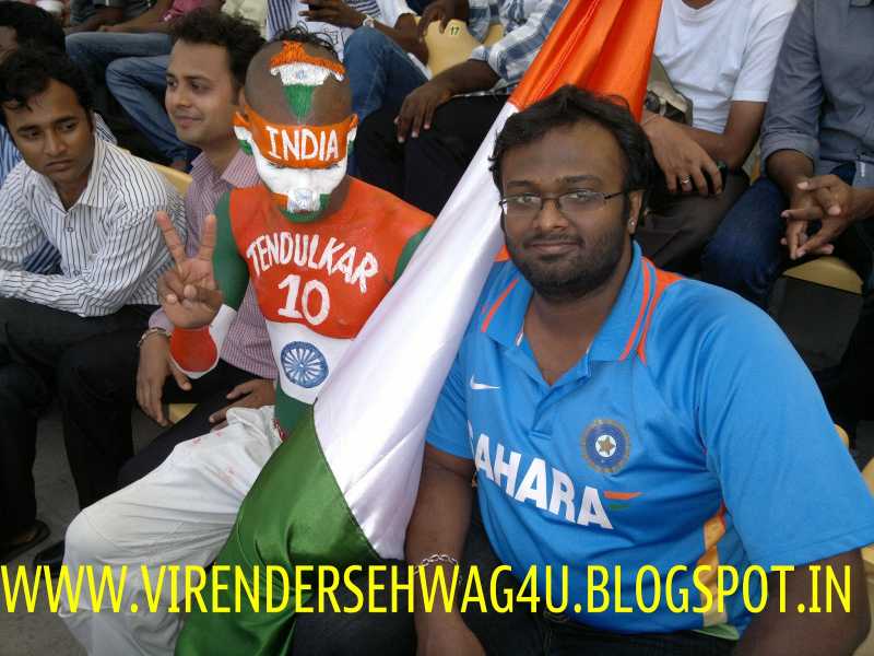 SACHIN FAN SUDHIR KUMAR MEETS SEHWAG FAN RAJ KAMAL