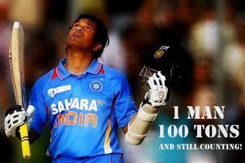 SACHIN TENDULKAR DOES IT FINALLY!