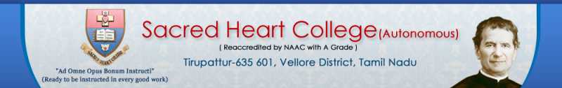SACRED HEART COLLEGE THIRUPATTUR