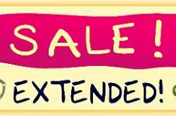 SALE extended..and Reduced prices