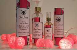 SEER SECRETS SMOKY ROSE GERANIUM HYDRATING SOY MILK ENZYME BODY CLEANSER & Deep Moisture Replenishing Bath & Shower Oil REVIEW