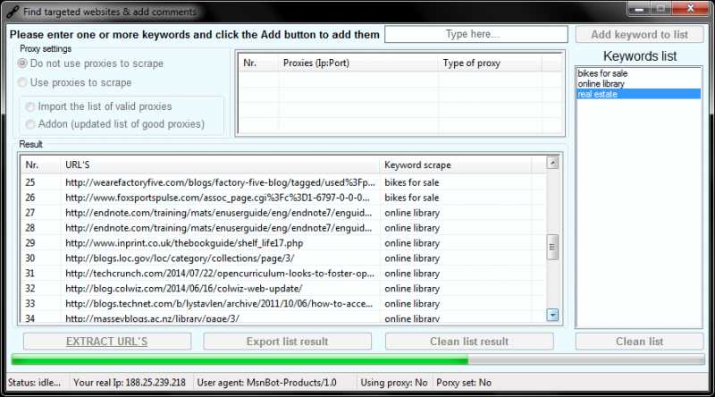 SEO Tools Find Targeted Blog For Comments Backlink