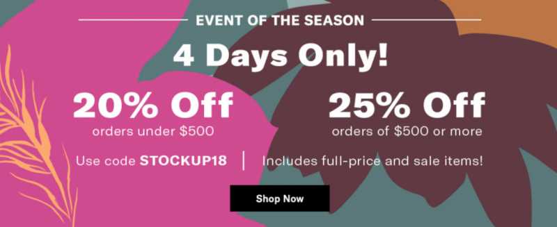 SHOPBOP Event Of The Season Sale! | B H A R T I P U R I |