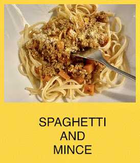 SPAGHETTI AND MINCE - MY WAY 