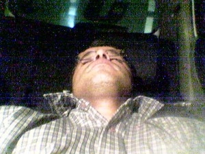 SWEATING OUT CANDLE LIGHT DINNERS