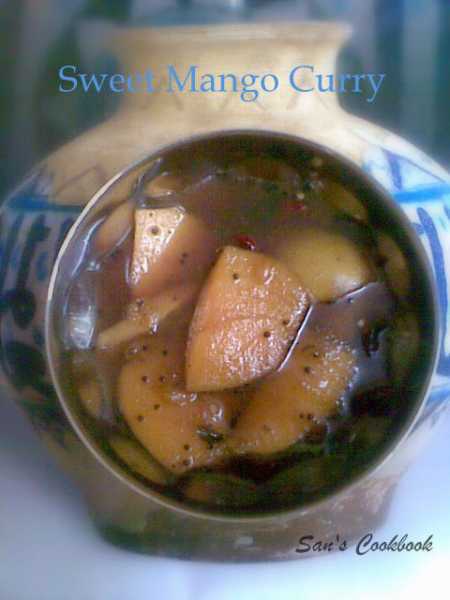 SWEET MANGO CURRY RECIPE