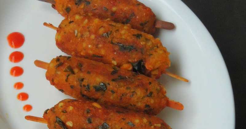Sabudana Drumstick Leaves Kebab/Vegan & Gluten Free Sago Fritters