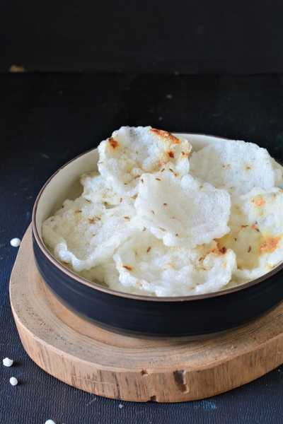 Sabudana Papad Recipe , Javvarisi Vadam Recipe, Sago Fryums » Maayeka