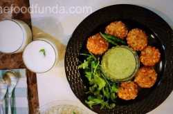 Sabudana Vada Recipe | How to make crispy sago fritters - The Food Funda