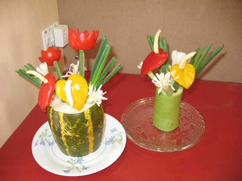 Salad Decoration :: Easy And Interesting Ideas  
