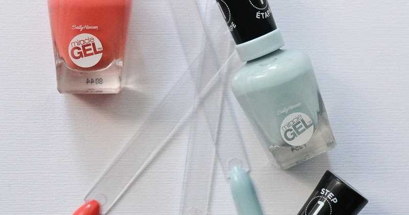 Sally Hansen Miracle Gel Nail Polish Summer Solstice Collection: Ocean Daze, Koi Coral, And Golden Glow